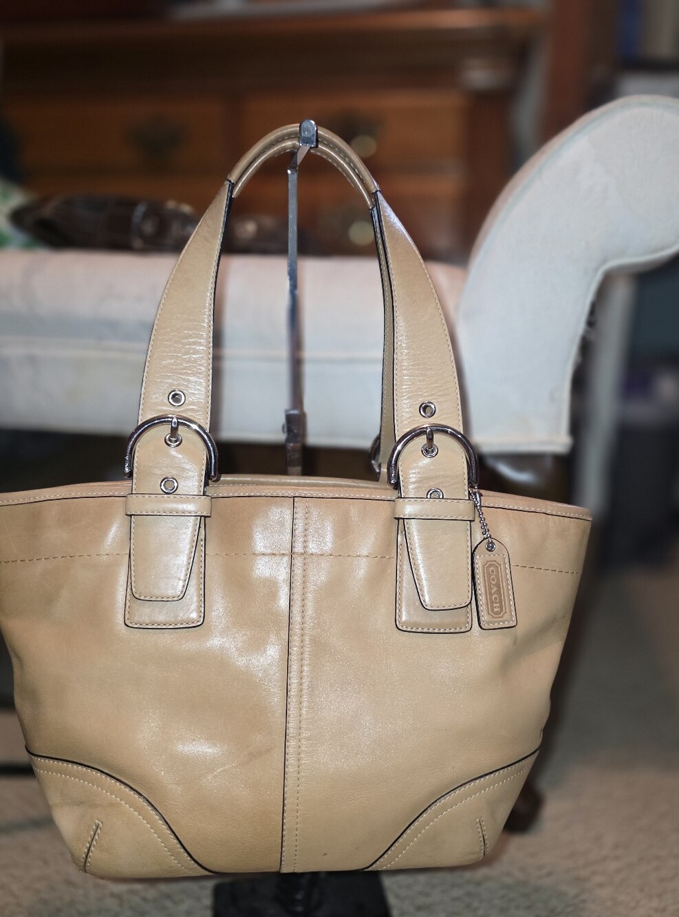 COACH CAMEL Y2K SOHO TOTE EXCELLENT CONDITION